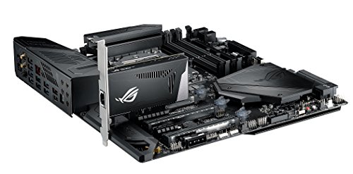 ASUS ROG Zenith Extreme Scheda Madre Gaming AMD X399 EATX con Dissipatore M.2, Aura Sync RGB LED, 802.11ad Wi-Fi, DDR4 3200 MHz, Tripla Scheda M.2, 10 G Lan, Porte U.2 e USB 3.1 Gen 2
