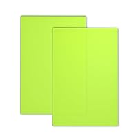 Vista 11 de Paquete de 2 hojas de acrílico fundido de neón fluorescente de 1/8 de pulgada, paneles de plexiglás de neón fluorescente que brillan