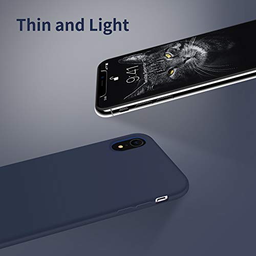 Otofly KZ-01 Compatible With Iphone Xr Case 6.1 Inch,[Silky And Soft Touch Series] Premium Soft Liquid Silicone Rubber Full-Body Protective Bumper Case thumb #2
