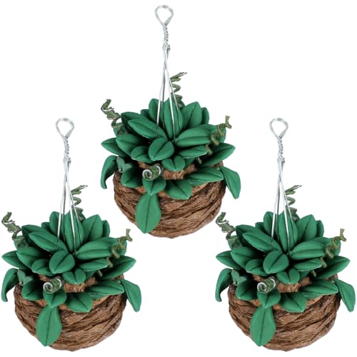 Faux succulent miniature pour créer un jardin de maison de poupée