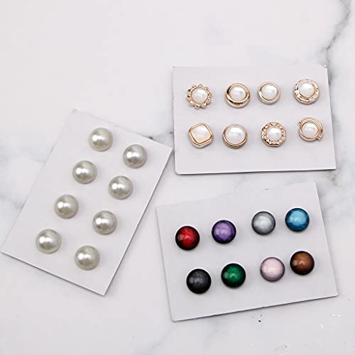 8PCs Super Strong Magnetic Hijab Pins Sciarpa