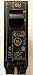 GE THQB1120 1P 20A 120 Volt Bolt On Circuit Breaker