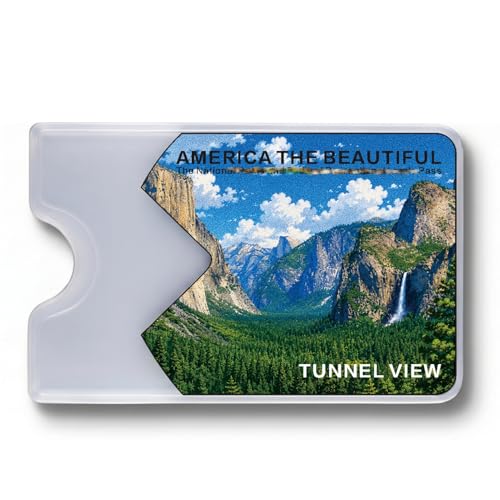National Park Pass Sleeve, Tunnel View Edition, Precision Fit
