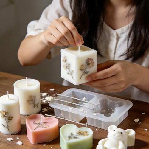 Mecha para velas con base DOITOOL 3.54 pulg paquete miniatura 2
