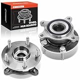 A-Premium 2 x Front Wheel Bearing and Hub Assembly with 5-Lug Compatible with Lexus IS250 2006-2015, IS300 2016-2019, IS350 2011-2020, GS300 2006, GS350 2007-2011/2013-2020, RC300 2016-2022, RC350