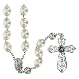  Holyart Rosario capoletto 2 cm Effetto Perla
