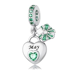5-May Birthstone Charms