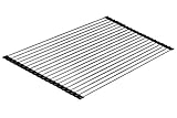 Ahyuan Large Dish Drying Rack Roll up Sink Drying Rack Dish Rack Dish Drainer over the Sink Dish Drying Rack Roll Up Dish Drying Rack Foldable SUS304 Stainless Steel Dish Drying Rack (20.5''x14.2'')