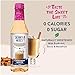 Jordan's Skinny Syrups Sugar Free Syrup, Cinnamon Dolce Syrup, 12.6 oz, Zero Sugar and Zero Calorie Flavoring for Coffee, Protein Shake, Cocktail or Mocktail Drinks and More, Naturally Sweetened Line
