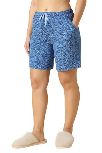 Image of Van Heusen Women's Lounge Allover Print Lounge Shorts - Modal Cotton - Functional Pocket, Superior Drape -Available in Pack of 1 & 2
