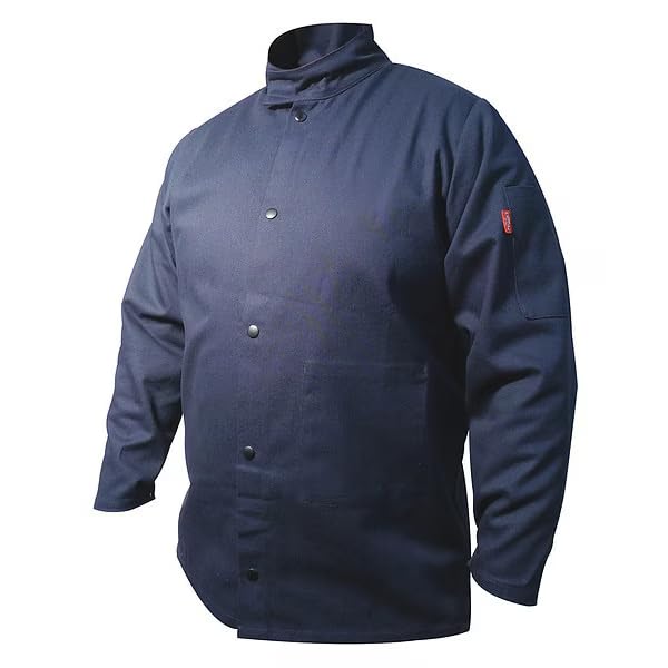 MOLLIFII Welding Jacket, L, Navy, 44