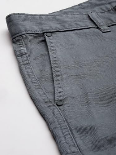 Image of IVOC Men MID-Rise Slim FIT Multi-Pockets 100% Cotton Cargo Pants