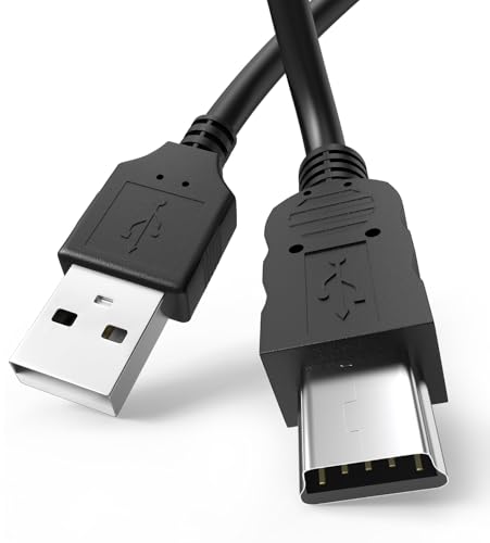 Replacement Mini USB Cable for PS3 Controller Charger Compatible with PlayStation 3 SIXAXIS Wireless/Dualshock 3 Wireless/Move Motion Controller Charging Cable Data Cord-3.3FT