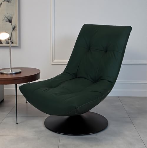 Image of The Attic Chiron Lounge Chair,Comfy Chair for Living Room, Relaxing Chair for Bedroom, 360 Chair, Royale Green