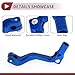 HEROFFIX Folding Motorcycle Gear Shifter Lever for Kayo T2 Aluminum Alloy Pedal Shift Lever Arm Blue