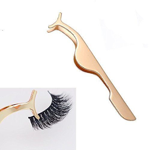image for EIAKE False Eyelashes Applicator Tool Eyelash Extension Tweezers Remov
