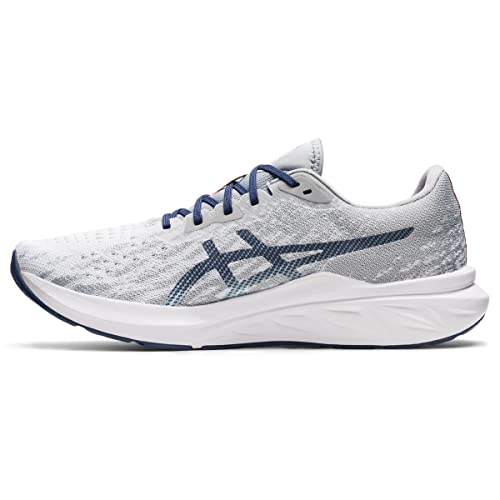ASICS Men's DYNABLAST 2 Running Shoes, 12, Glacier Grey/Thunder Blue4