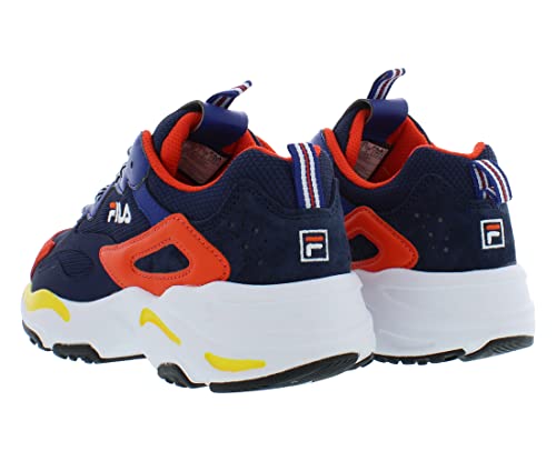 Fila Ray Tracer Boys Shoes Size 4.5, Color: Blue/Red #TOP1
