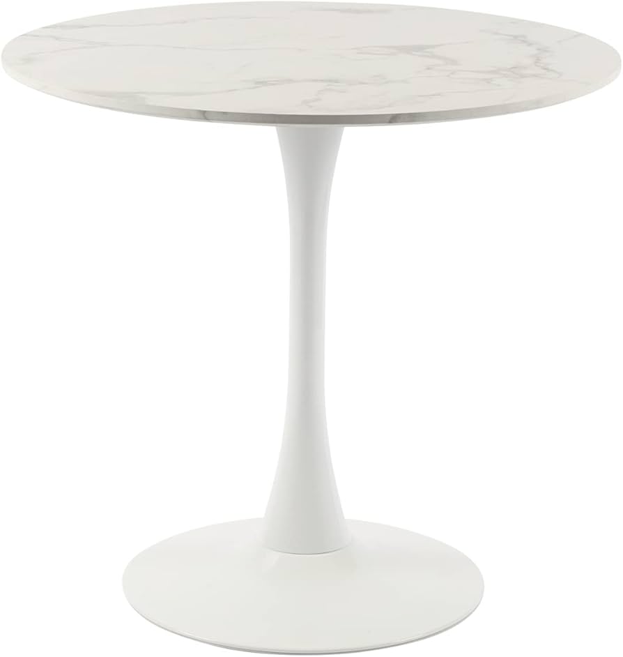 丸テーブル、カフェテーブル80×80×73cm大理石柄 丸テーブル、カフェテーブル80×80×73cm大理石柄