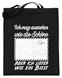 Moderner Baumwollbeutel, perfekt für die Freizeit mit hochwertigem Druck. Jutebeutel