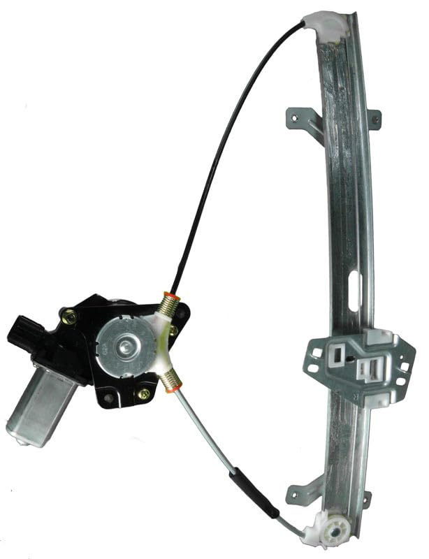 Image of TRQ Front Right Power Window Regulator & Motor Assembly Passenger Side Compatible with 2003-2007 Honda Accord HO1351109