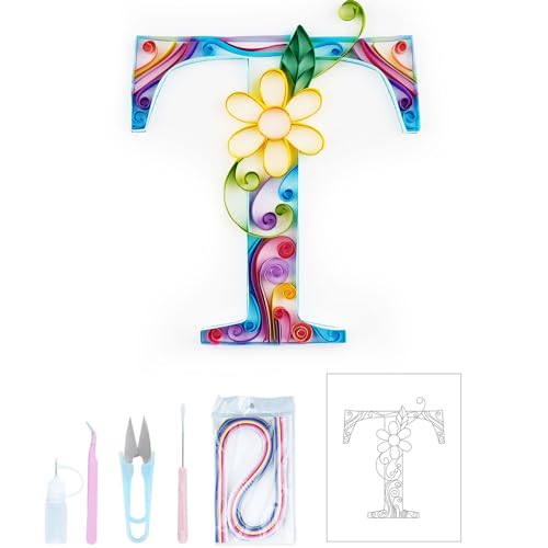Uniquilling Quilling Paper Quilling Kit for Adults Beginner, 8 *
