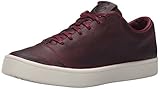 washburn westerngitarre Perforierter Leder-Sneaker mit Blindösen und Logo-Prägung auf der Zunge