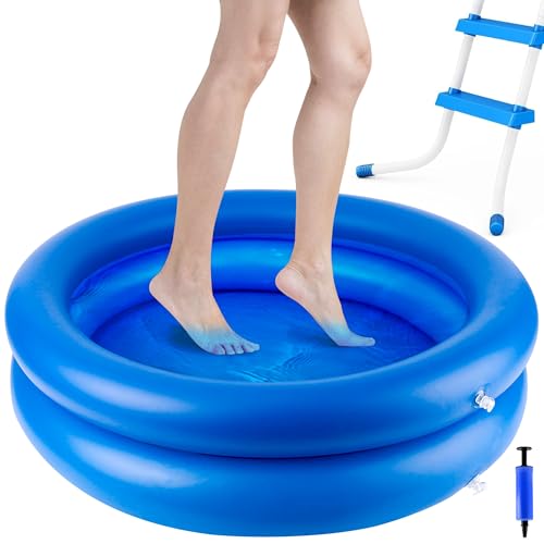 UNIFAMILY Inflatable Pool Foot Bath Basin Thickness, Portable Foot Soaking