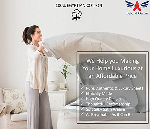 Full Sheet Set In Zebra Print 600 Thread-Count 100% Egyptian Long Staple Combed Pure Cotton, 4-Pc Hotel Quality Soft-Luxury-Breathable Wrinkle-Fade Resistant, Fits Mattress Upto 12-Inch Deep Pockets #TOP5