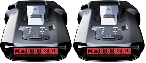 Image of Cobra RAD 700i Laser Radar Detector-Premium Detection Range,AutoLearn Intelligence,Advanced Filtering Software,Apple CarPlay and Android Auto Compatible,Laser Eye Front and Rear Detection (Pack of 2)