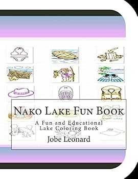 Paperback Nako Lake Fun Book: A Fun and Educational Lake Coloring Book