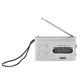 RENDIMIENTO: esta radio portátil cuenta con un receptor de rendimiento AM/FM High. Puede sintonizar un amplio rango de frecuencia, con FM que cubre 87 - 108MHz y AM de 520 a 1600kHz. Esto significa que tiene acceso a una gran cantidad de estaciones de radio, tanto locales como regionales. Ya se trate de noticias, música o deportes, puede encontrar lo que está buscando con facilidad.