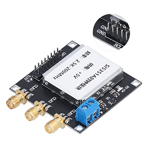 SI5351 Taktsignalgenerator SI5351 Taktsignalgenerator, Taktsignalgenerator Digitalmodul Hochfrequenzsignal Rechteckwellenfrequenzgenerator