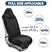Tinecio Washable Non-Slip Seat Protectors, Waterproof Car SUV Truck Towel Seat Cover, Universal Car Protective Front Seats Covers for Gym Workout, Running, Swimming, Beach and Hiking