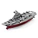 Price comparison product image Mini Battleship, HUHU833 Remote Control Challenger Aircraft Carrier RC Boat Warship (Black)