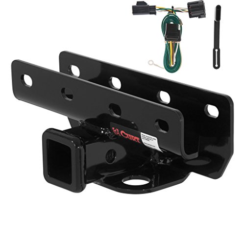 Curt 13432-55124 Trailer Hitch and Wiring Package