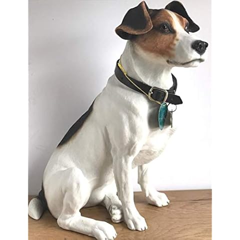 Extra Large Jack Russell Ornament with Collar Cover