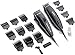 Andis 24075 Professional PivotPro and SpeedMaster Hair Clipper and Beard Trimmer PivotMotor Set, Black