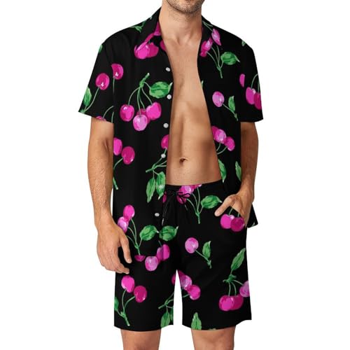 Ensemble Chemise Hawaïenne Homme Short Léger et Respirant pour l'Été S