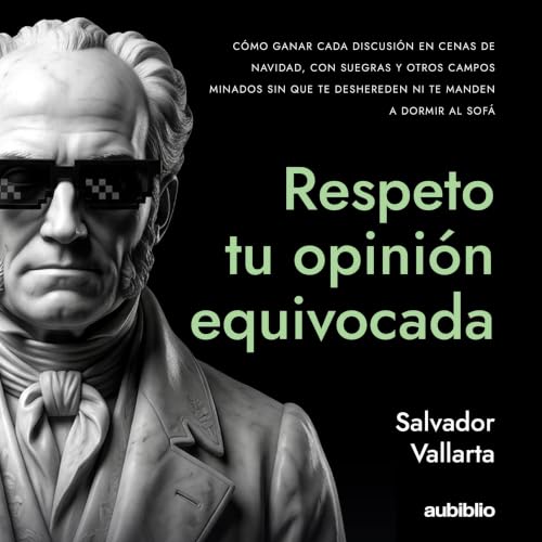 Diseño de la portada del título Respeto tu opini&oacute;n equivocada