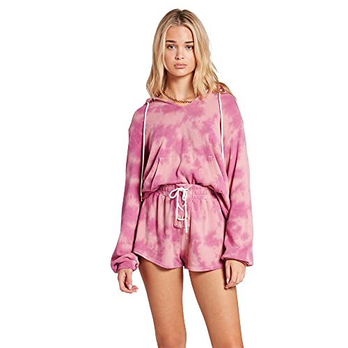 Short en molleton Volcom femme violet Lived in Lounge doux