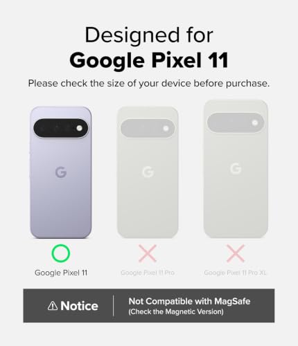 Image of Ringke Onyx for Google Pixel 11 Case Back Cover | Black, Non-Slip, TPU Bumper, Anti-Fingerprint, Slim Fit, Scratch Resistant, Shockproof, Precise Cutouts, Firm Grip