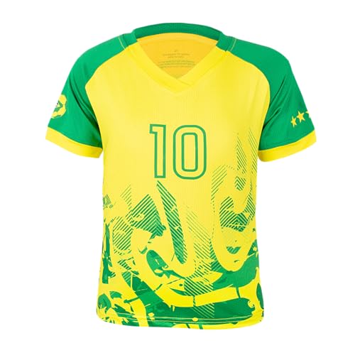 Image of Cnins Kids Soccer Jersey Kit for Boys & Girls- Breathable & Quick-Dry - Youth Soccer Football Training Gifts (2T-14Y)