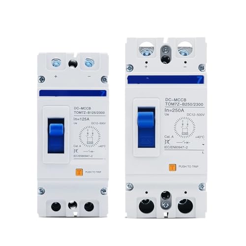 Disjoncteur solaire 2P CC 150A pour éviter les surcharges 500V