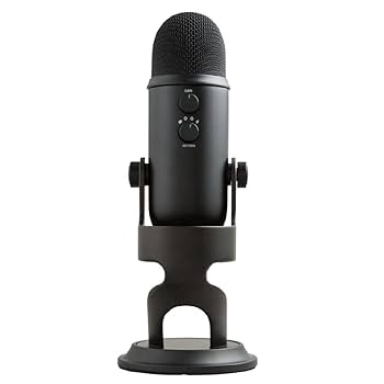 Amazon | Blue (ブルー) イエティ マイク (黒一色) Knox Gear