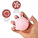 Finger Grip Strengthener, New Silicone Finger Exerciser Gripper Strong Elasticity Hand Grip Strength Trainer for Musicians Wood Carving Rock Climber Fitness Enthusiasts (Pink)