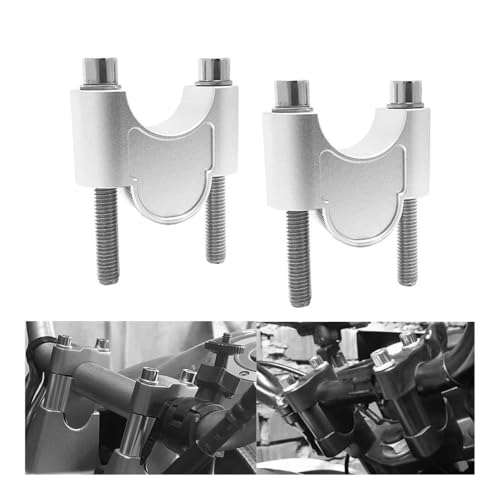 Support de guidon de moto universel réhausseur 28 mm et 22 mm - 2