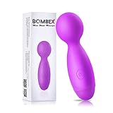 BOMBEX Vibrator Wand Massager, Handheld Clit G-spot Vibrator, 10X Speeds Cordless Portable Personal Massager, Adult Sex Toy for Women
