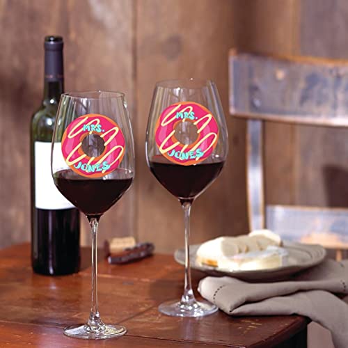 Verres à vin donuts de Noël la solution pour une table festive originale - 7
