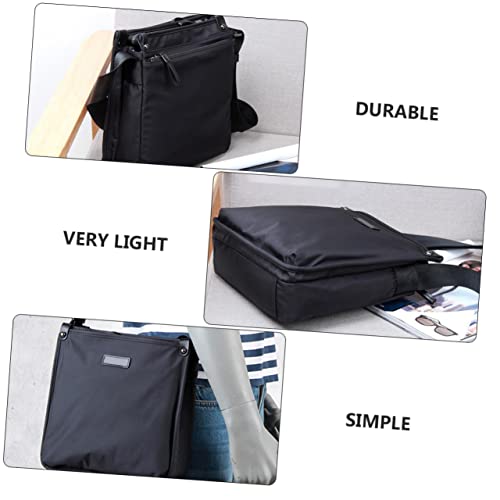 TENDYCOCO 1 bolsa mensageiro de lona bolsa mensageiro para homens bolsa transversal de nylon bolsa m